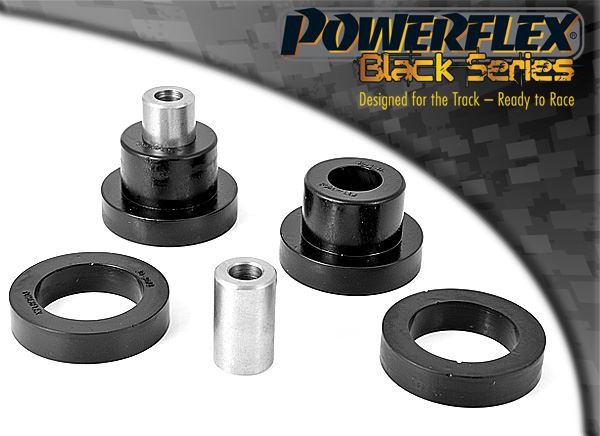 For Lancia Integrale 16v 1989-1994 PowerFlex Black Rear Tie Bar Front Bush