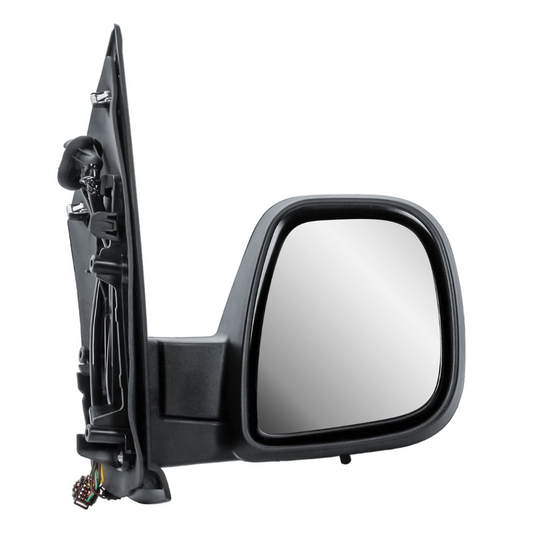 Peugeot Traveller 2016-2023 Black Electric Door Wing Mirror Right Drivers Side