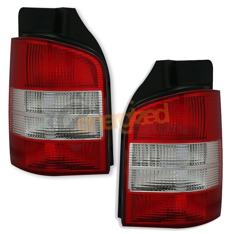 VW TRANSPORTER T5 2003-2010 SINGLE DOOR REAR TAIL LIGHTS 1 PAIR O/S & N/S
