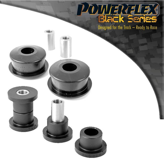 For Seat Toledo Mk2 Typ 1M (1999-2004) PowerFlex Black Front Wishbone Bush Set