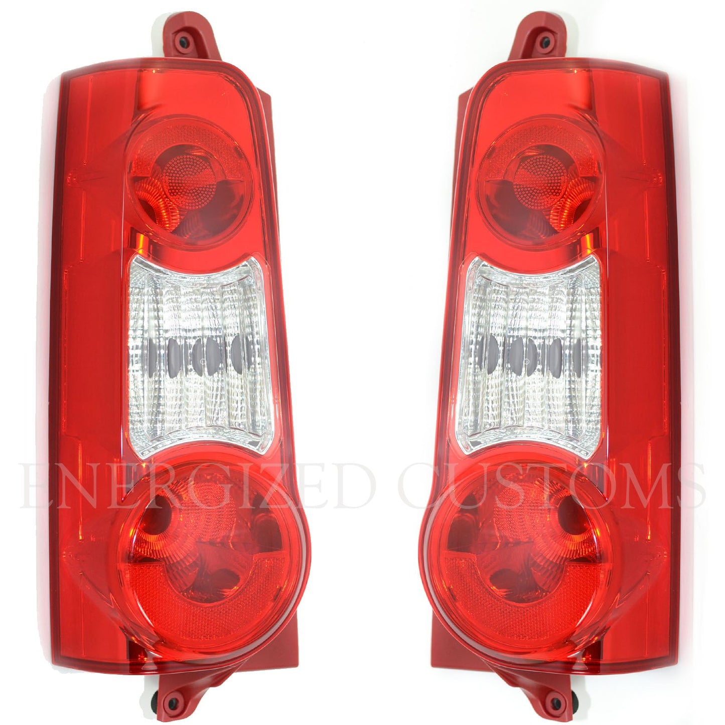 PEUGEOT PARTNER MK3 7/2008-> REAR TAIL LIGHTS 1 PAIR O/S & N/S