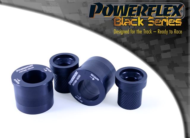 Skoda Fabia (2000-2007) PowerFlex Black Front Wishbone Rear Bush Caster Offset