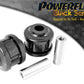 For BMW E63 6 Series 2003-2010 PowerFlex Black Front Radius Arm To Chassis Bush