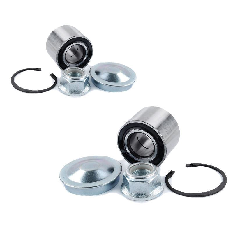 For Nissan Micra K12 2002-2010 Rear Hub Wheel Bearing Kits Pair With Drums