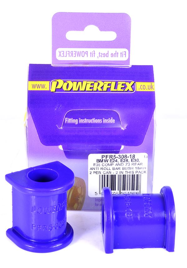 For BMW E30 3 Series 1982-1991 PowerFlex Rear Roll Bar Mounting Bush