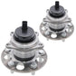 For Toyota Rav 4 Mk2 2WD 2000-2005 Rear Hub Wheel Bearing Kits Pair