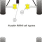 For Rover Rover Mini PowerFlex Engine Stabiliser Bar Bush Kit