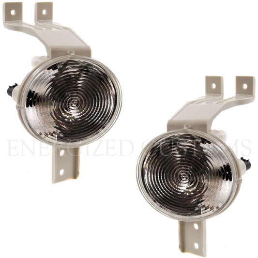 BMW MINI MK1 R52 CABRIO 2004-5/2009 FRONT INDICATORS CLEAR 1 PAIR O/S & N/S