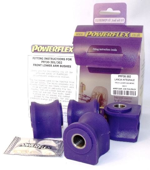 For Lancia Integrale 16v 1989-1994 PowerFlex Front Wishbone Bush
