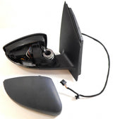 VW Polo 6R 2009-2016 Heated Electric Door Wing Mirror Primed Drivers Side Right
