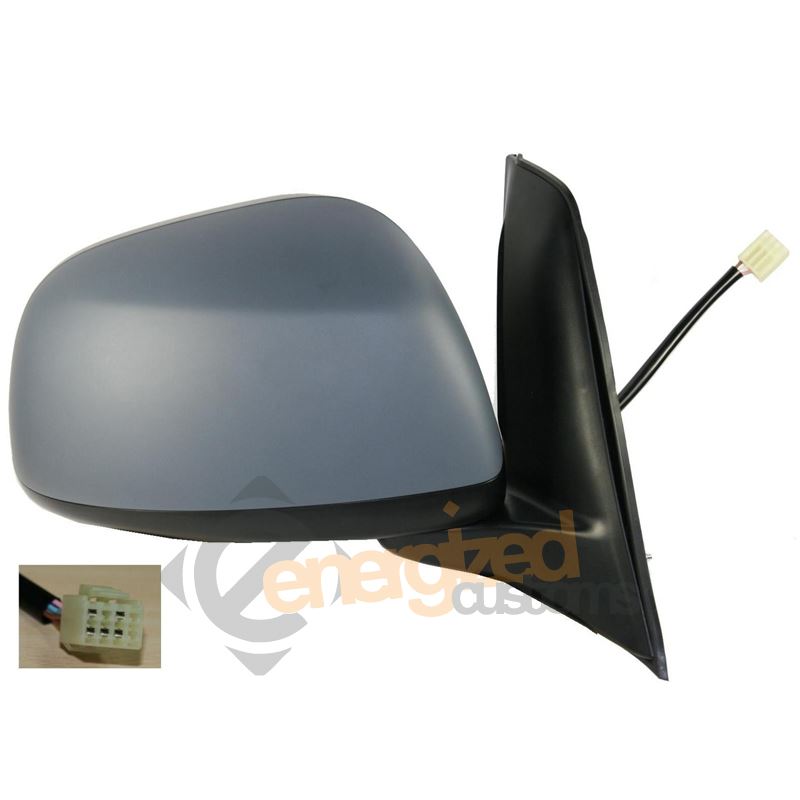 Suzuki SX4 2006-> Electric Wing Door Mirror Primed Cover Drivers Side