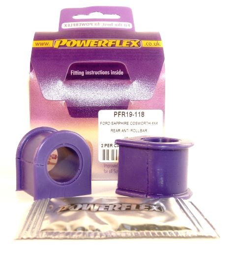 For Ford Sierra Sapphire Cosworth 4WD PowerFlex Rear Anti-Roll Bar Mounting Bush