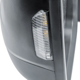 Renault Trafic Business 2021-2025 Electric Wing Door Mirror Black Left Side