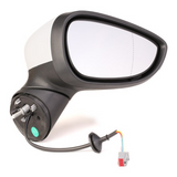 Ford Fiesta Mk7 2013-2018 Electric Wing Door Mirror Primed Cover Drivers Side