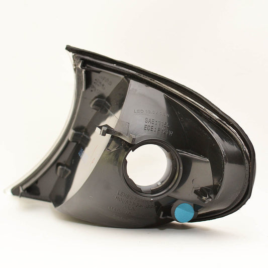 BMW 3 SERIES E46 4 DOOR 2001-2005 FRONT INDICATORS CLEAR BLACK SURROUND 1 PAIR