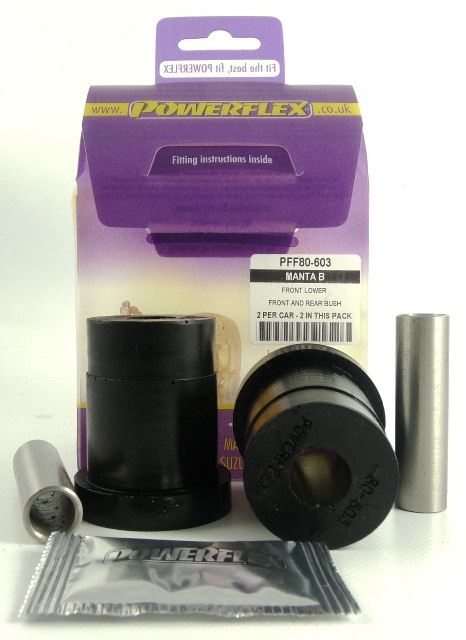 For Vauxhall Manta B 1982-1988 PowerFlex Front Lower Rear Bush