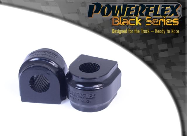 For BMW 3 Series (2011-) PowerFlex Black Front Anti Roll Bar Bush 23.6mm