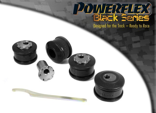 VW Passat B5 Saloon 1996-2005 PowerFlex Black Front Upper Arm To Chassis Bush