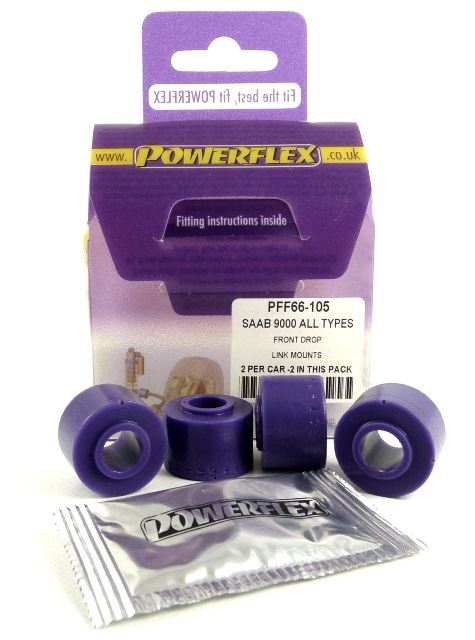 For Saab 9000 1985-1998 PowerFlex Front Anti Roll Bar Drop Link Bush