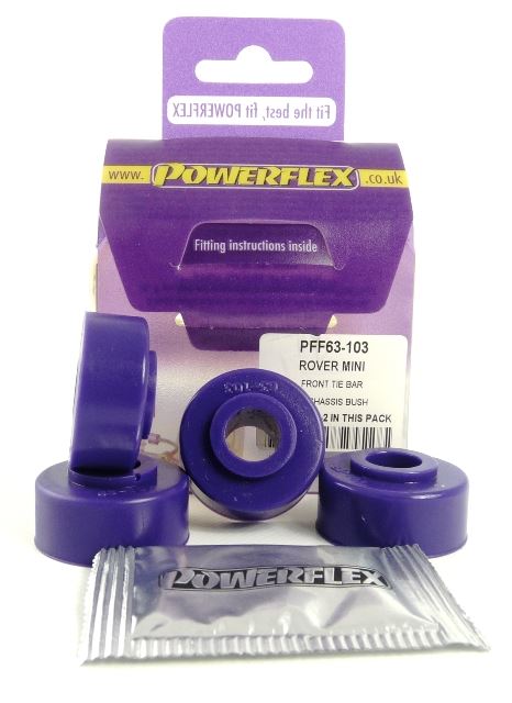 For Rover Rover Mini PowerFlex Front Tie Bar To Chassis Bush