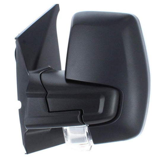 Ford Transit Custom 2012-2019 Black Manual Wing Door Mirror Passenger Side Left