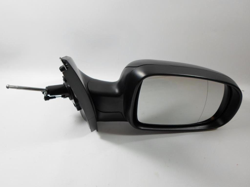 Vauxhall Corsa C Mk2 2000-2006 Manual Black Wing Door Mirror Drivers Side Right O/S