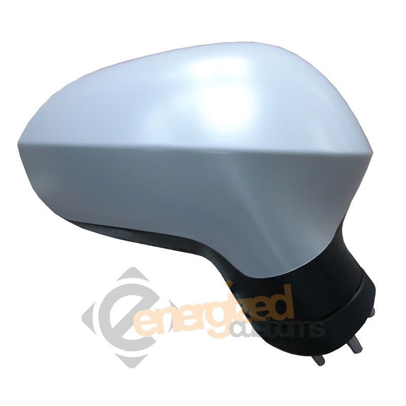 Seat Ibiza Mk5 7/2008-> Electric Wing Door Mirror Primed Cover Drivers Side