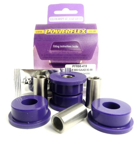For Saab 900 1983-1993 PowerFlex Rear Link Rod Front Bush To Axle