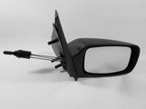 Mazda 121 3/1996-2000 Cable Adjust Wing Door Mirror Black Cover Drivers Side