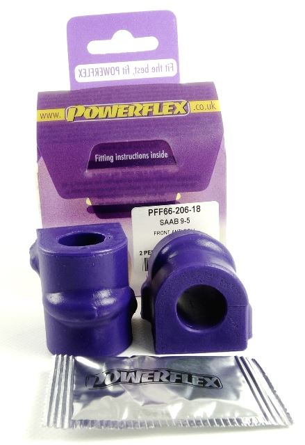 For Saab 9-5 YS3E 1998-2010 PowerFlex Front Anti Roll Bar Mounting Bush