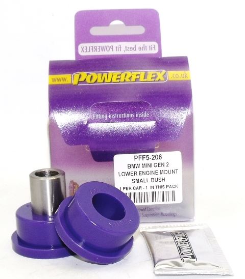 For Mini R55/56/57 2006-2013 PowerFlex Lower Engine Mount Small Bush