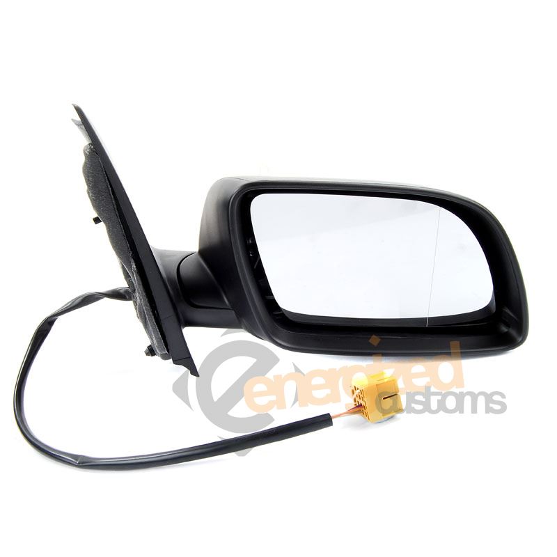 VW Polo Mk4 2002-2005 Electric Black Wing Door Mirror Drivers Side