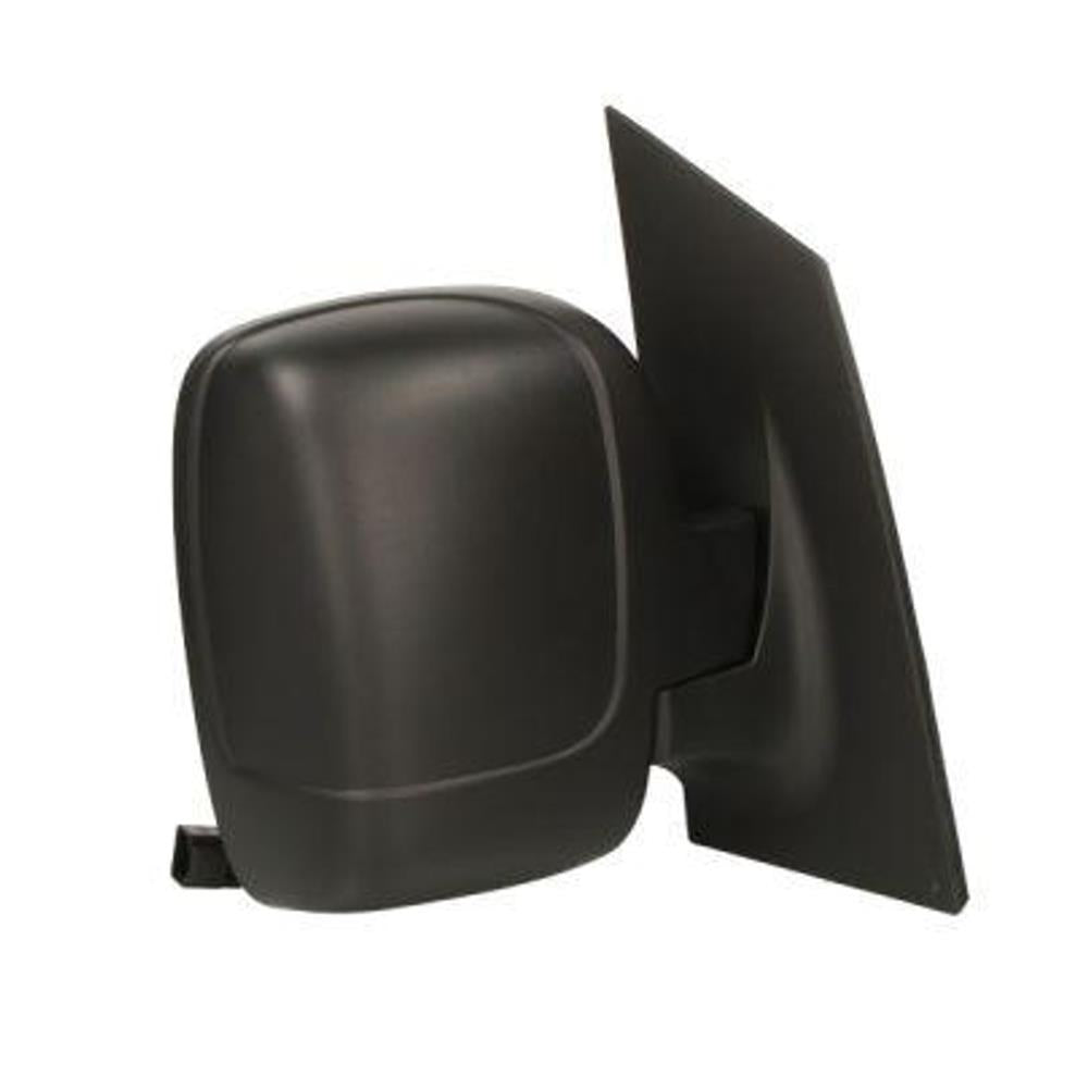 Fiat Scudo 2007-2016 Electric Door Wing Mirror Twin Glass Black Right Side