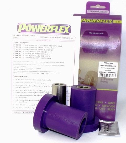 Mitsubishi Shogun 2000-2006 V70* Models PowerFlex Front Lower Wishbone Rear Bush