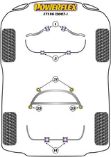 BMW E71 X6 (2007-) PowerFlex Jack Pad Adaptor