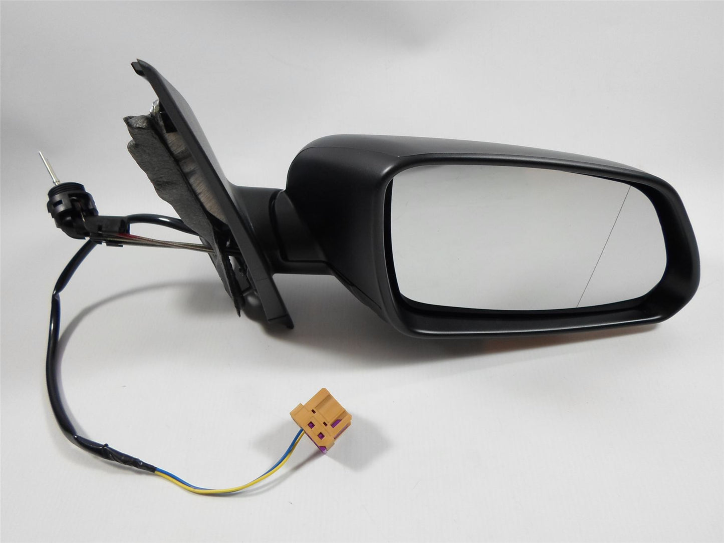 Volkswagen Polo Mk4 2005-3/2010 Cable Wing Door Mirror Black Cover Drivers Side