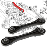 For BMW 3 Series E90/E91 2005-2013 Rear Upper Wishbones Suspension Arms Pair