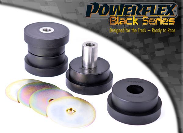 For BMW E38 7 Series 1994-2002 PowerFlex Black Front Trailing Arm Rear Bush