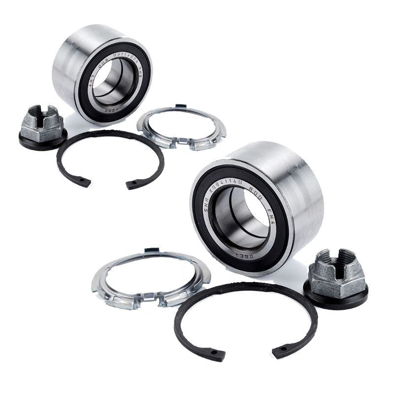 For Nissan Micra K12 2003-2010 Front Hub Wheel Bearing Kits Pair