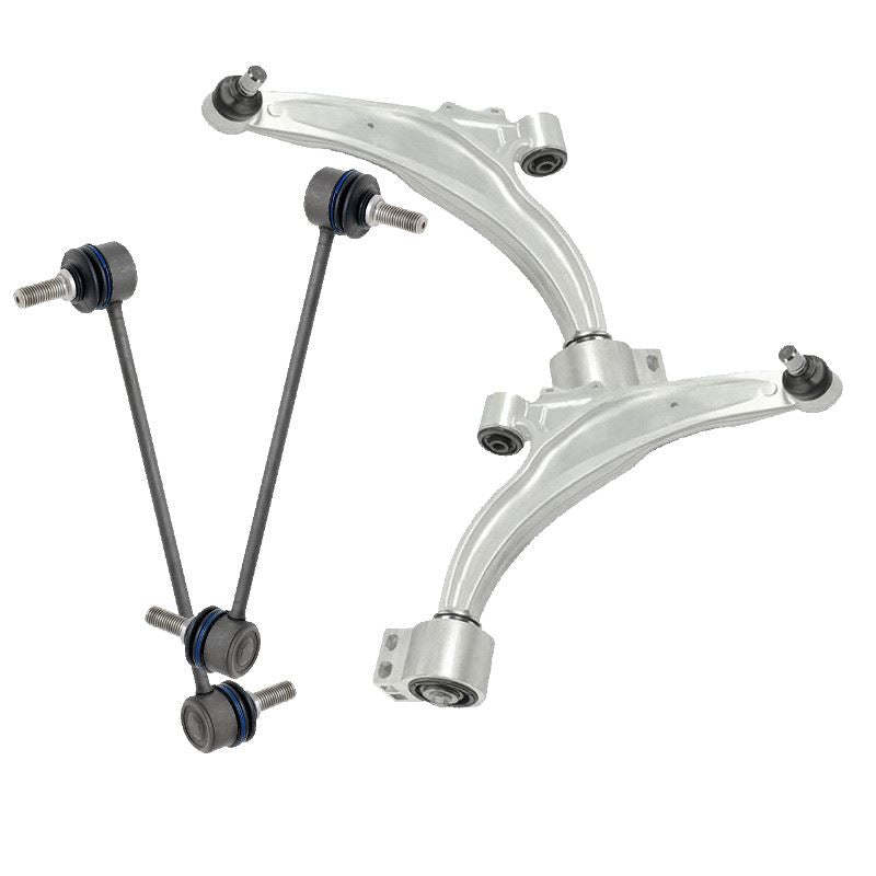 For Vauxhall Astra Mk6 2009-2015 Front Lower Wishbones Arms and Drop Links Pair