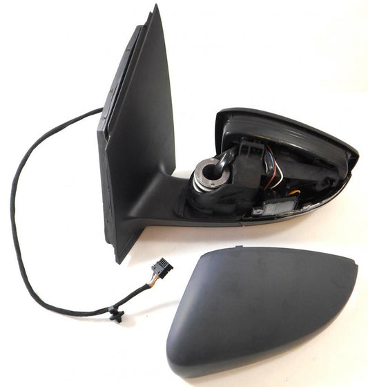 VW Polo Mk5 10/2009-> Electric Wing Door Mirror Indicator Primed Passenger Side
