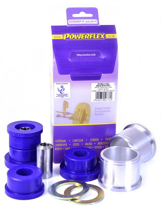 For Mini Countryman R60 2WD 2010-2016 PowerFlex Rear Trailing Arm Front Bush
