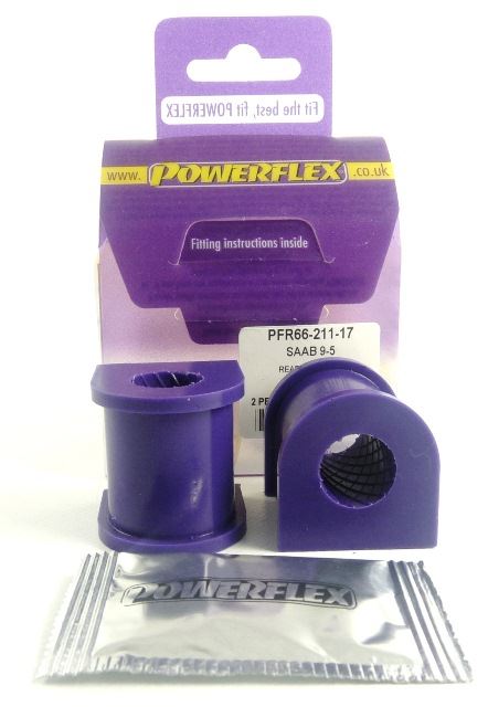 For Saab 9-5 YS3E 1998-2010 PowerFlex Rear Anti Roll Bar Bush
