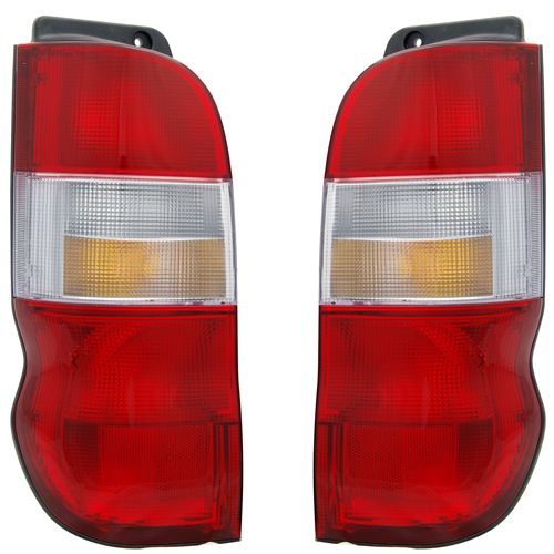 TOYOTA HI-ACE POWERVAN 8/1995-2006 REAR TAIL LIGHTS 1 PAIR O/S & N/S