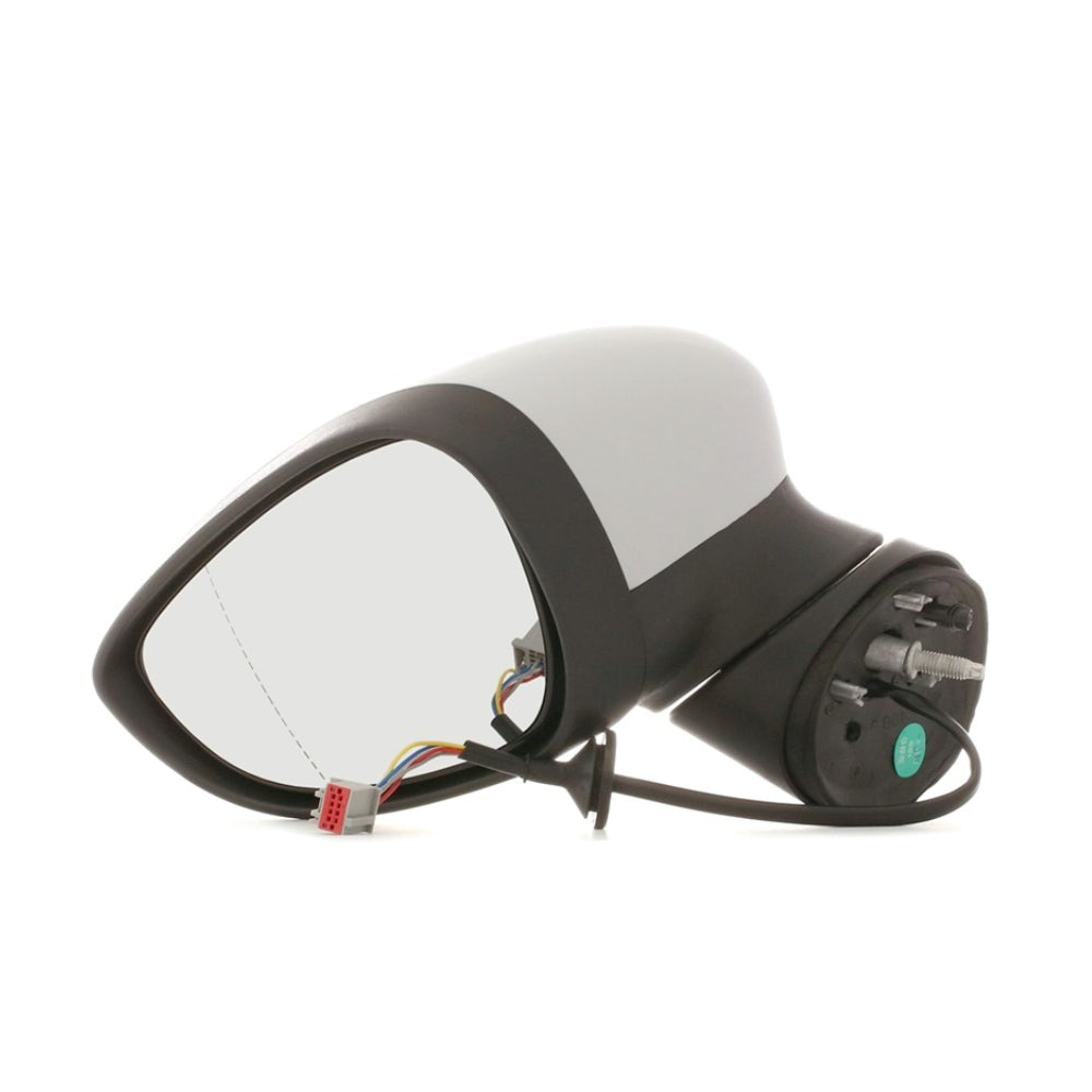 For Ford Fiesta Mk7 2013-2018 Electric Door Wing Mirror Primed Cover Left Side