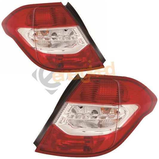 CITROEN C4 MK2 2011-2015 HATCHBACK REAR TAIL LIGHTS DRIVERS SIDE O/S