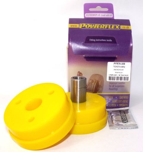 For Toyota MR2 SW20 REV 1 1989-1991 PowerFlex Rear Lower Engine Mount Rear