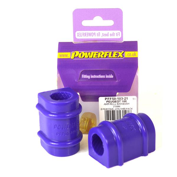 For Peugeot 106 & 106 GTi/Rallye PowerFlex Anti Roll Bar Bush