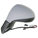 Peugeot 308 2007-2015 Electric Door Wing Mirror Primed Passenger Side Left