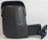 Ford Transit Van 1986-1994 Short Arm Manual Black Wing Door Mirror Drivers Side